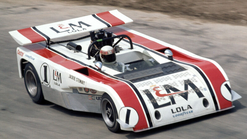 Jackie Stewart Lola T260 1971 Watkins Glen