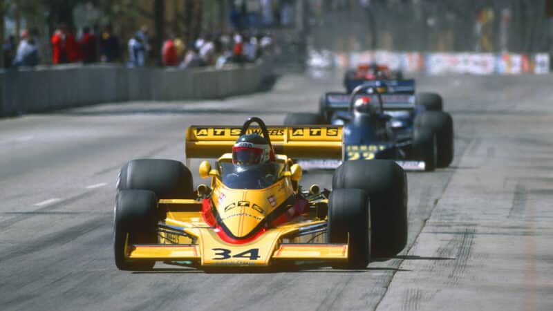 Jean-Pierre Jarier ATS 1977 Long Beach GP