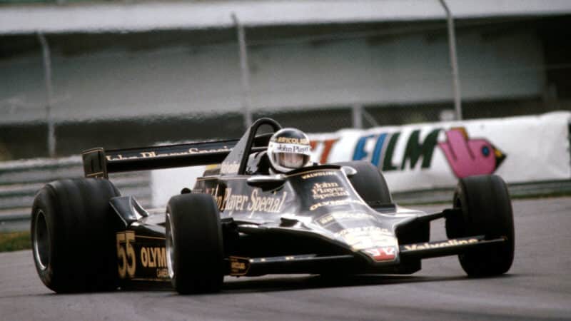 Jean-Pierre Jarier Lotus 1979 Canadian GP