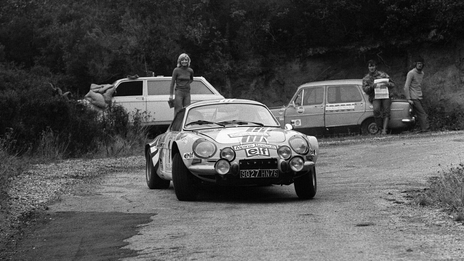 Jean-Pierre Nicola Alpine 1973 Corsia Rally