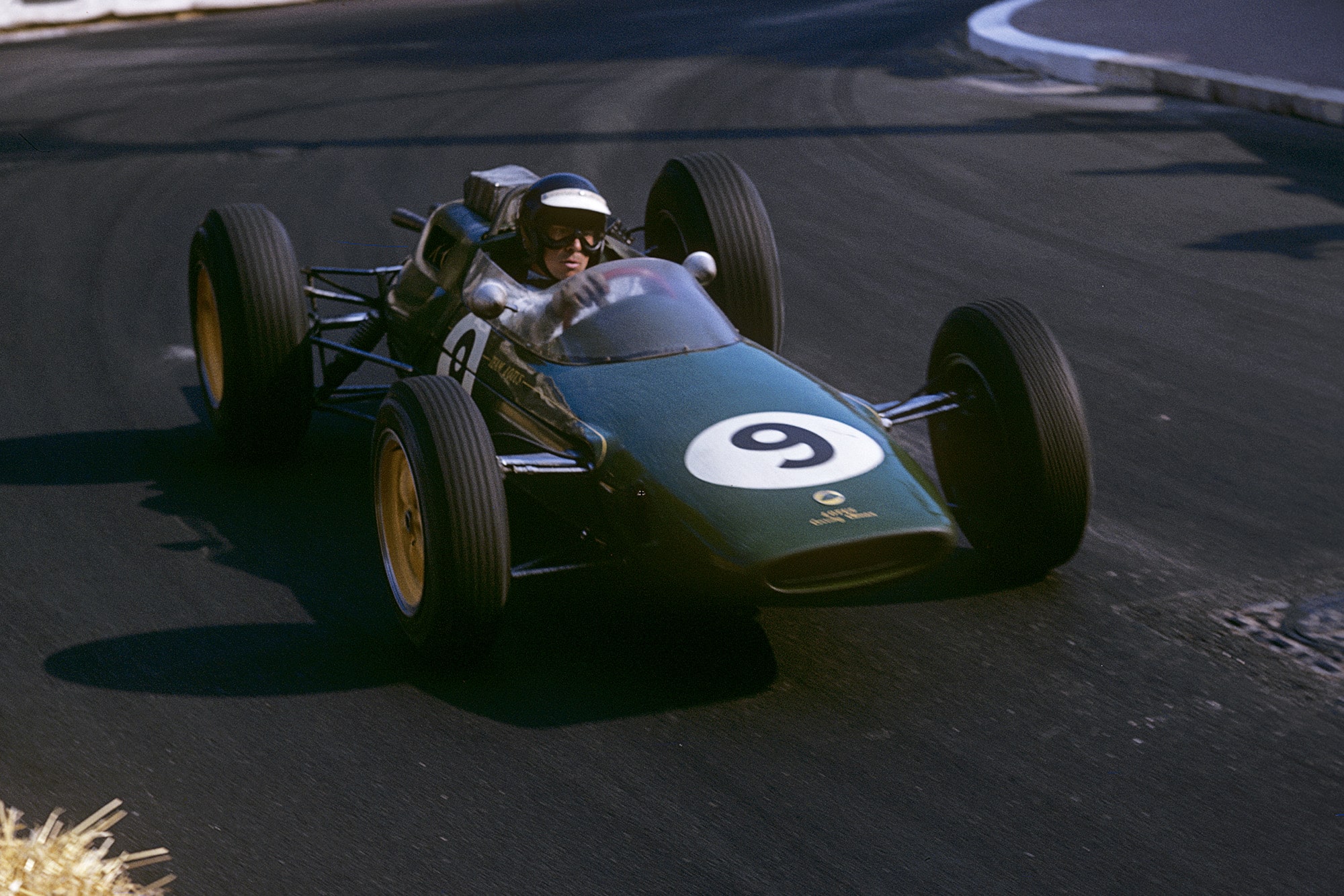 Jim Clark in the 1963 Monaco Grand Prix