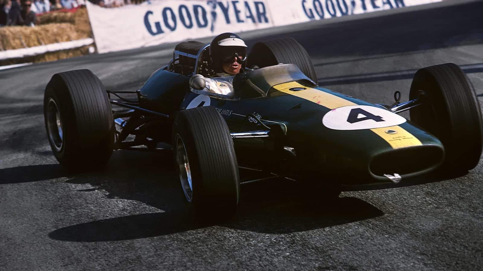 Jim Clark, Lotus 33 Coventry Climax, Grand Prix of Monaco, Monaco, 22 May 1966. (Photo by Bernard Cahier/Getty Images)