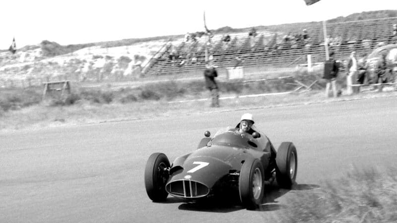 Jo Bonnier at Zandvoort for 1959 F1 Dutch Grand Prix