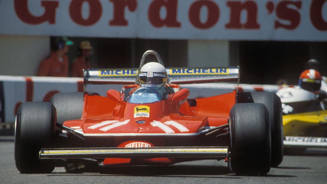 Jody Scheckter Ferrari driver F1 1979 Monaco GP
