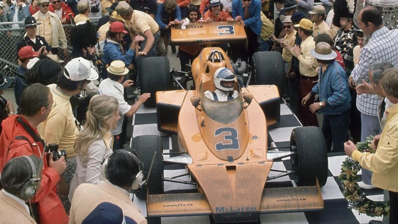 Johnny Rutherford McLaren 1974 Indianapolis 500