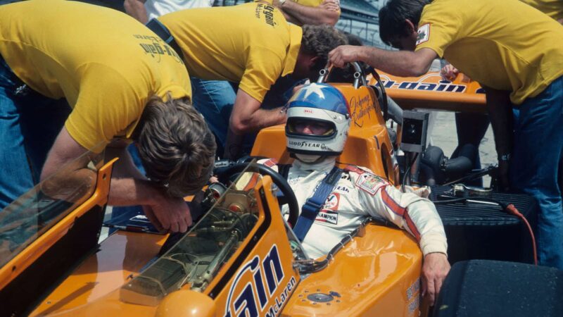 Johnny Rutherford McLaren 1976 Indianapolis 500