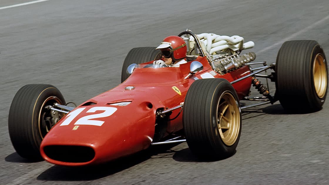 Jonathan-WIlliams-driving-for-the-Ferrari-F1-team