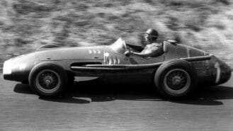 Driving Fangio’s favourite Maserati 250F F1 car round the Nürburgring