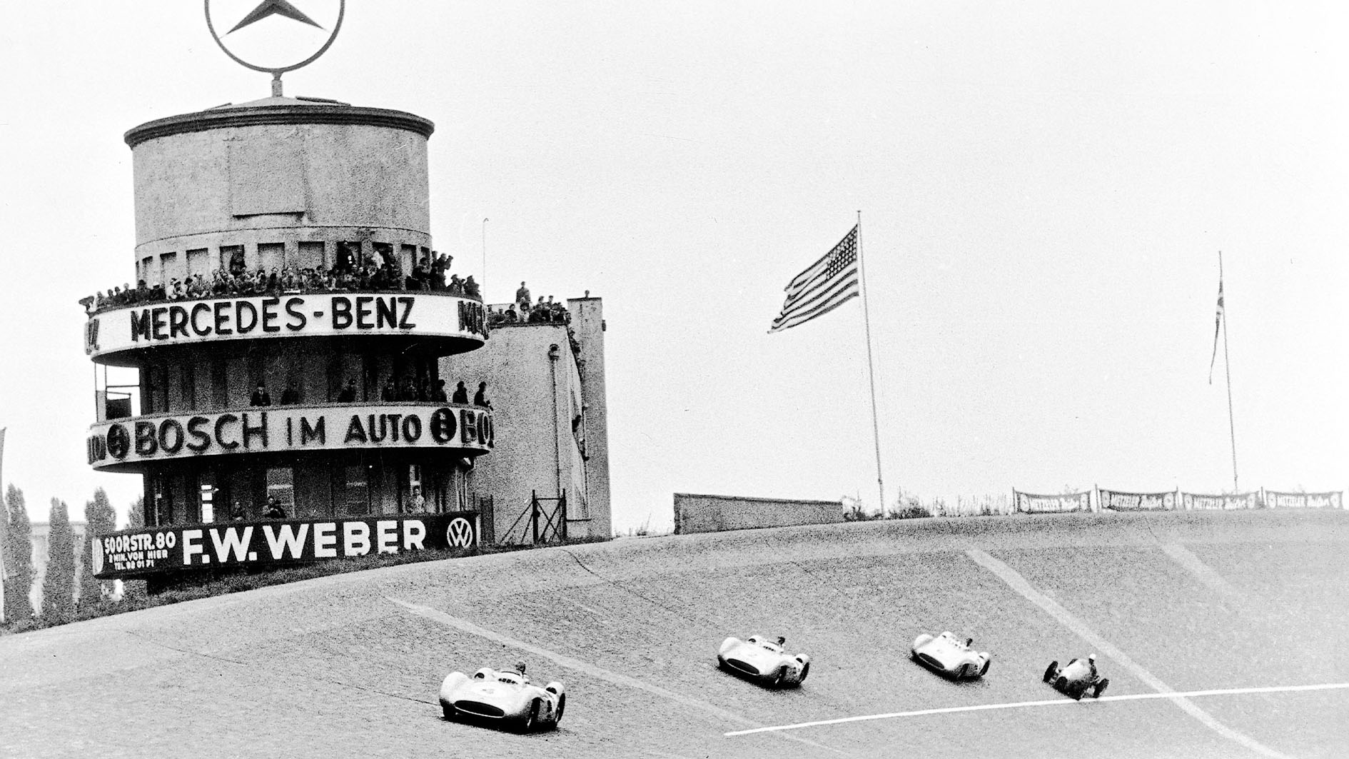 Karl Kling Mercedes 1955 German GP