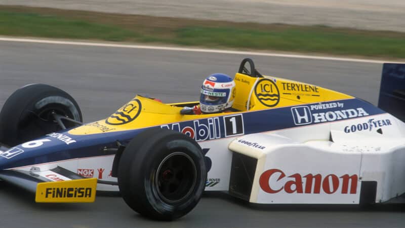 Keke Rosberg Williams 1985