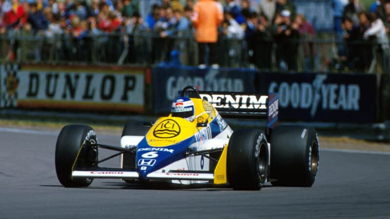 Keke Rosberg Williams 1985 British GP