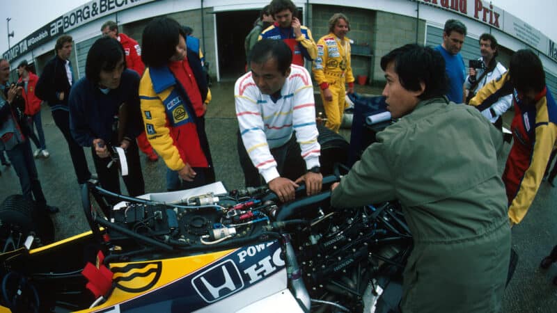 Keke Rosberg Williams 1985 British GP