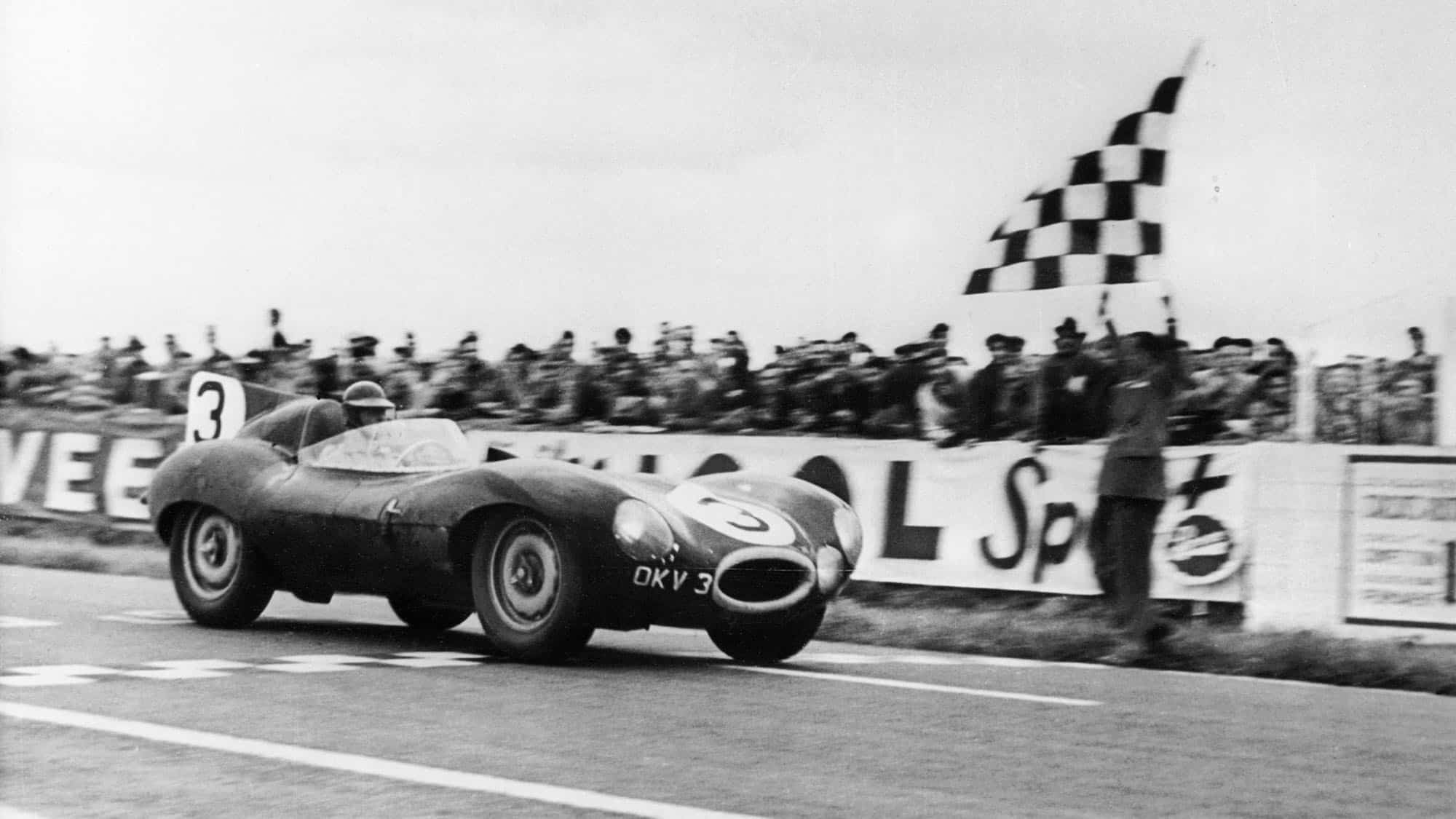 Ken Wharton Jaguar 1954 Rheims