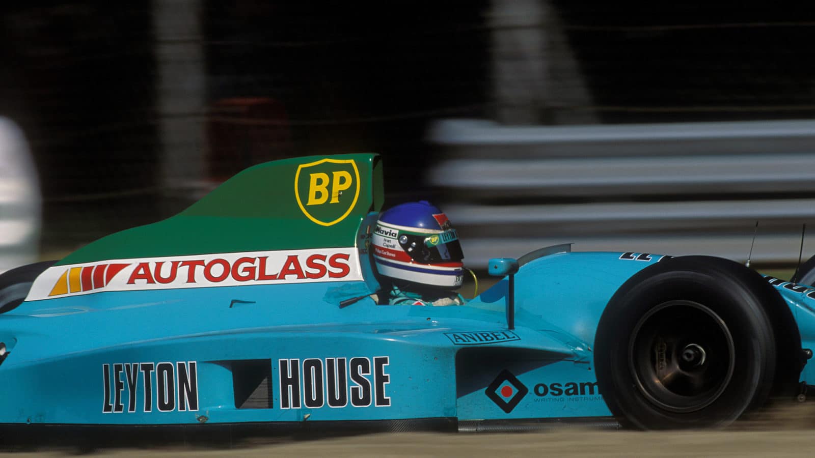 Leyton House of Ivan Capelli at the 1990 Italian Grand Prix