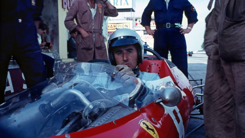 Lorenzo Bandini Ferrari 1964 Italian GP Monza