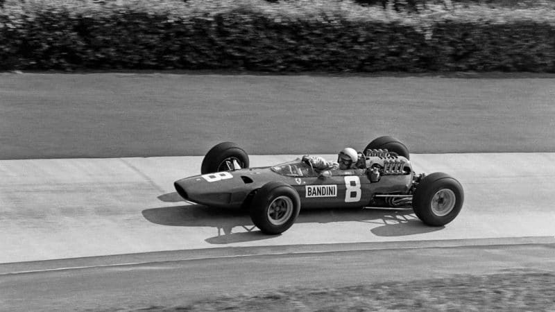 Lorenzo Bandini Ferrari 1965 German GP Nurburgring