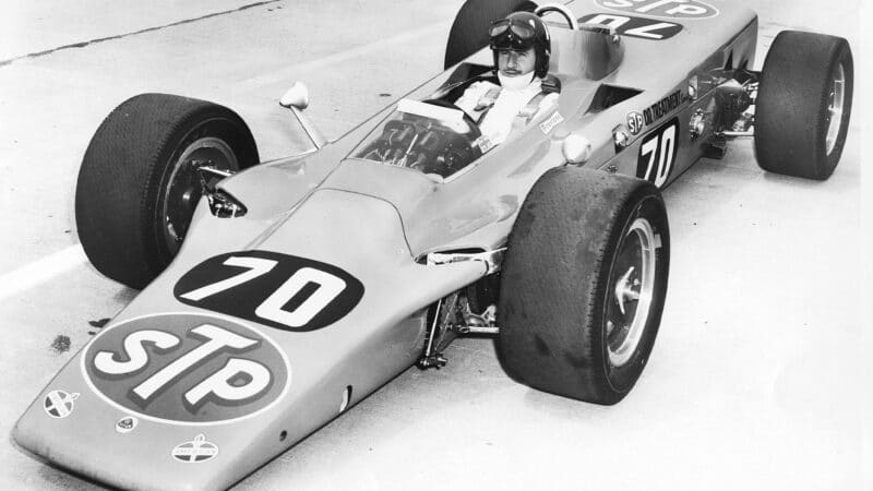 Lotus 56 Graham Hill Vince Granatelli 1968 Indianapolis 500