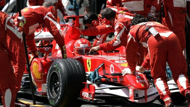 2006 Brazil GP, Michael Schumacher