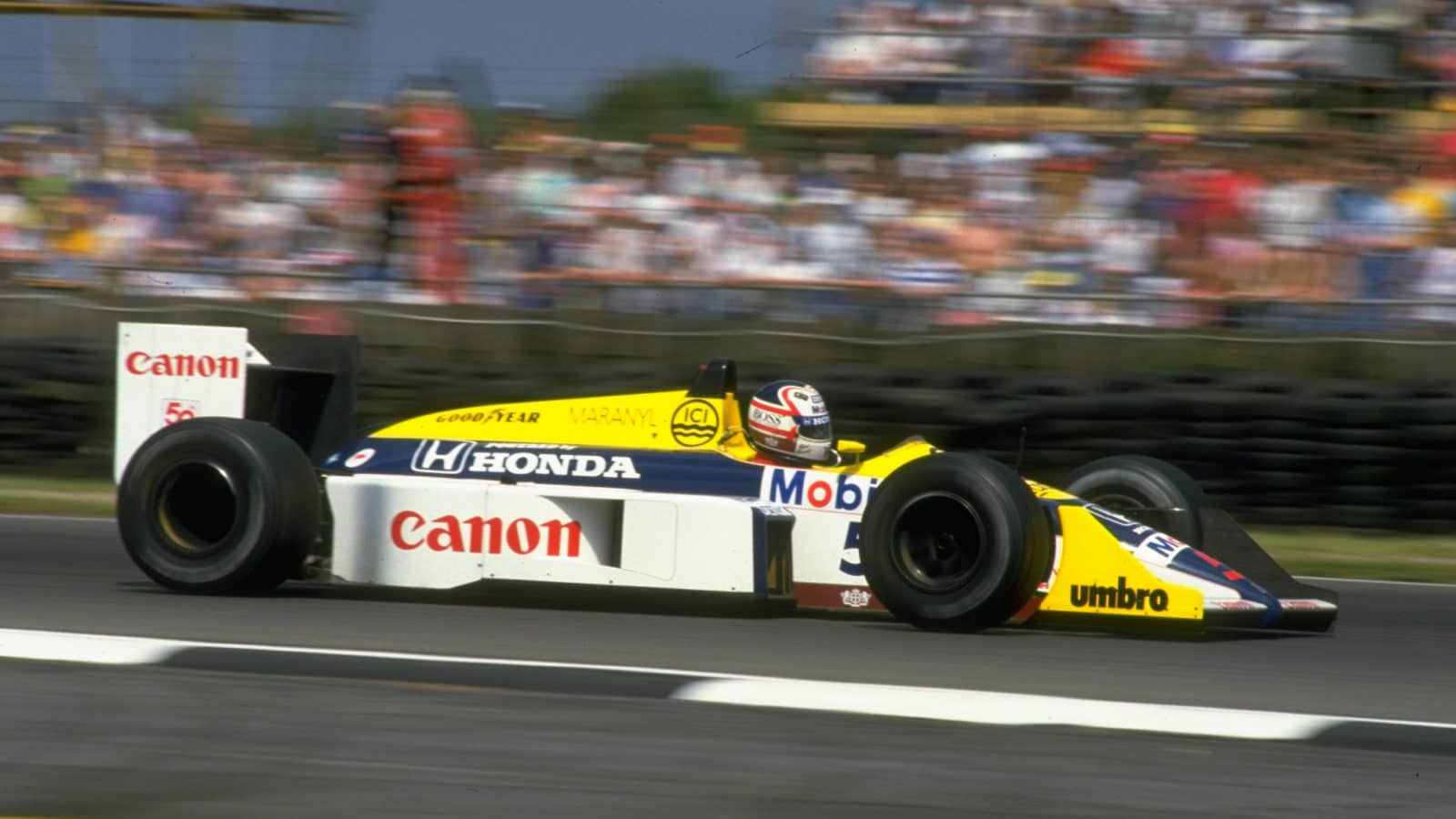 Nigel Mansell, 1987 British GP