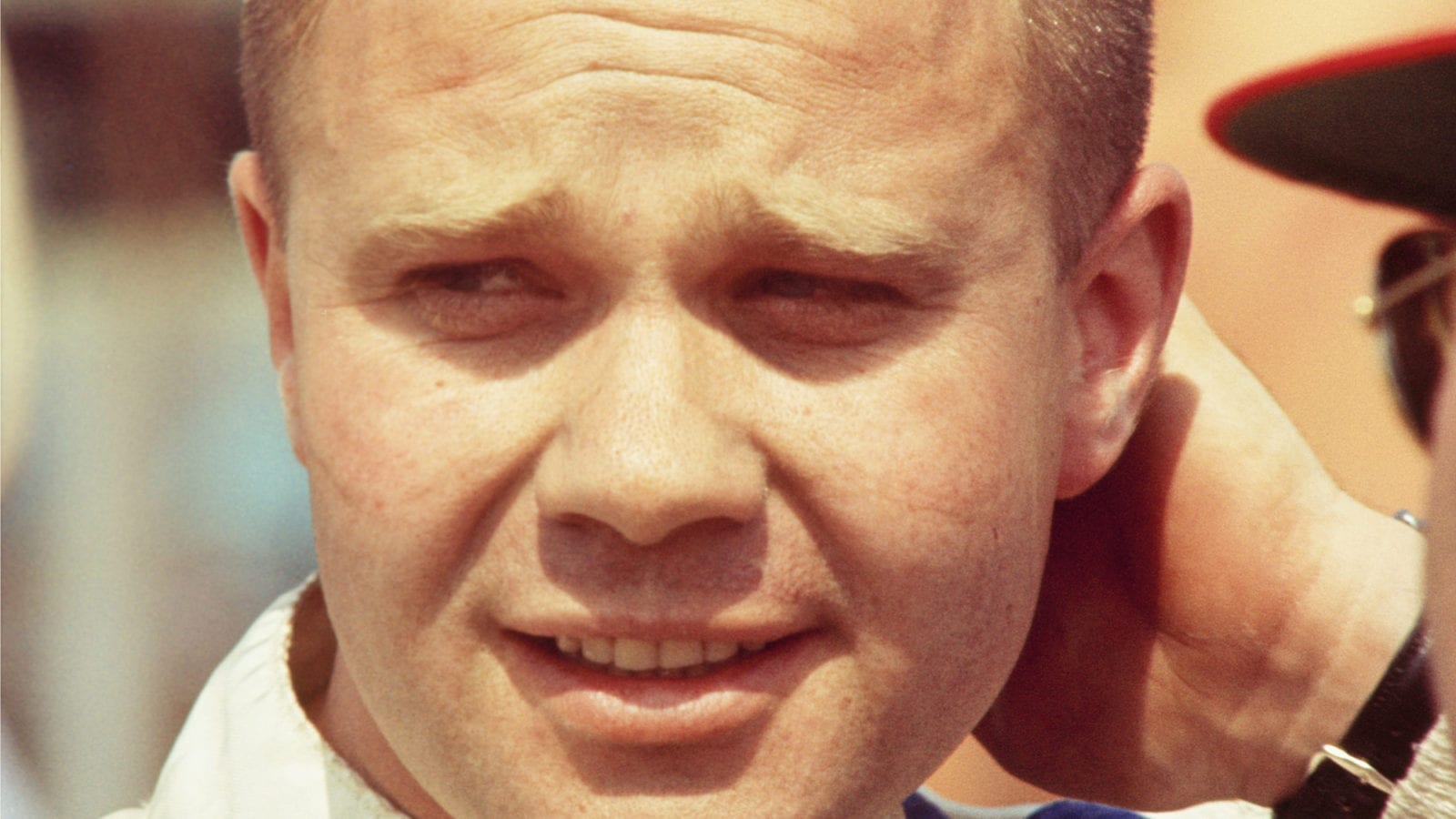 Mark Donohue portrait from the 1968 US Road Racing Championships