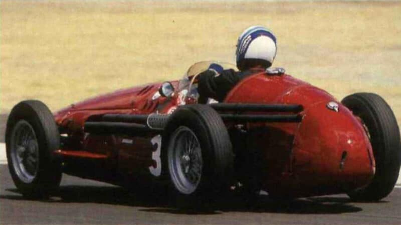 Maserati 250F on track