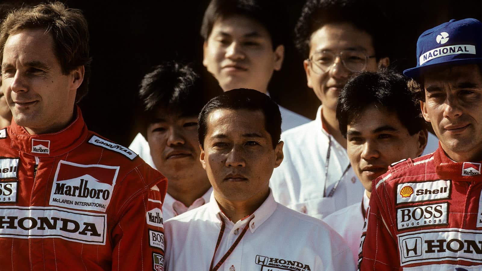 McLaren-Honda team photo 1990