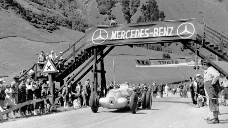 Mercedes Manfred von Brauchitsch 1936 Grossglockner