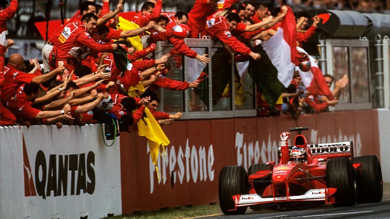 Michael Schumacher Ferrari 2000 Australian GP