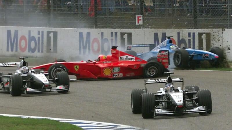 Michael Schumacher Ferrari 2000 German GP