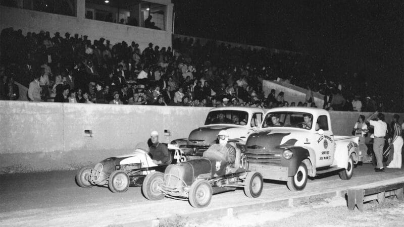 Midget race Daytona Beach 1956