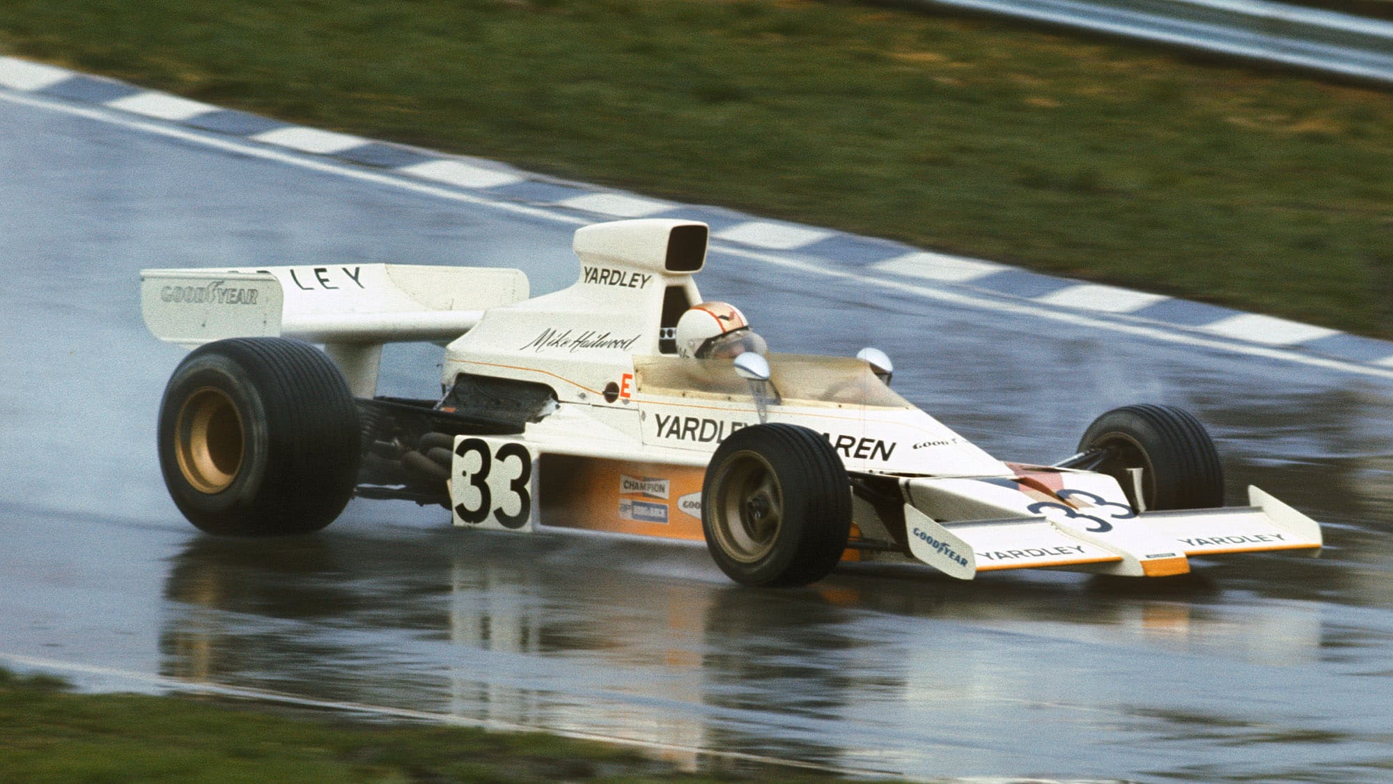 Mike Hailwood in the 1974 Race of Champions