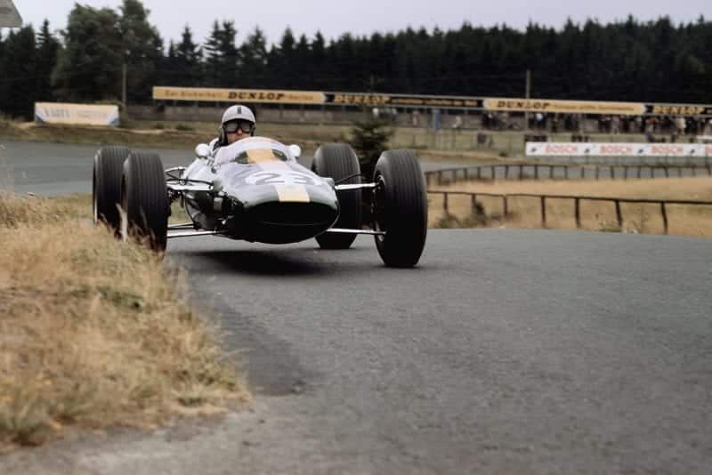 Gerhard Mitter in his Lotus Climax 25