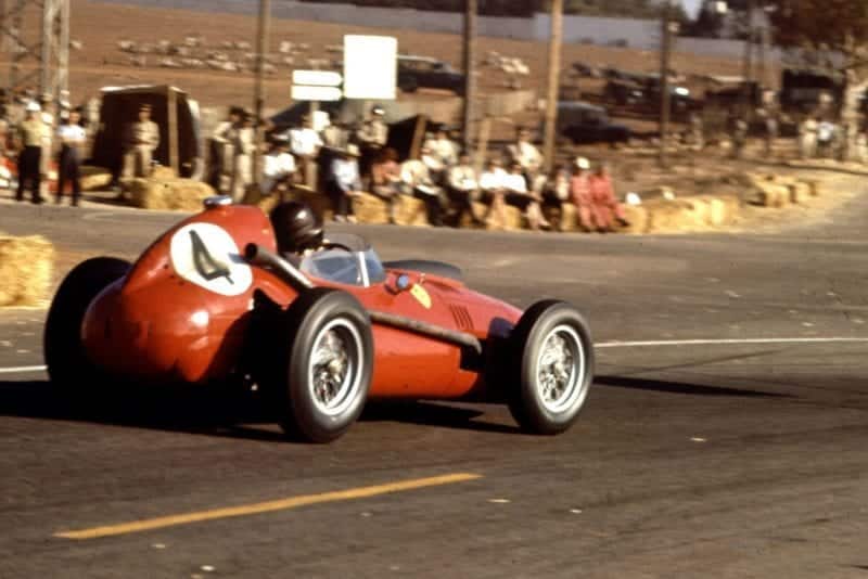 Phil Hill in his Ferrari Dino 246