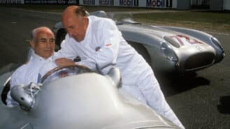 In the master’s wheel tracks: Moss on why Fangio remains the Maestro
