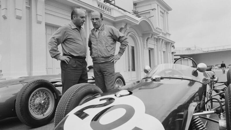 Moss Fangio Monaco 1965