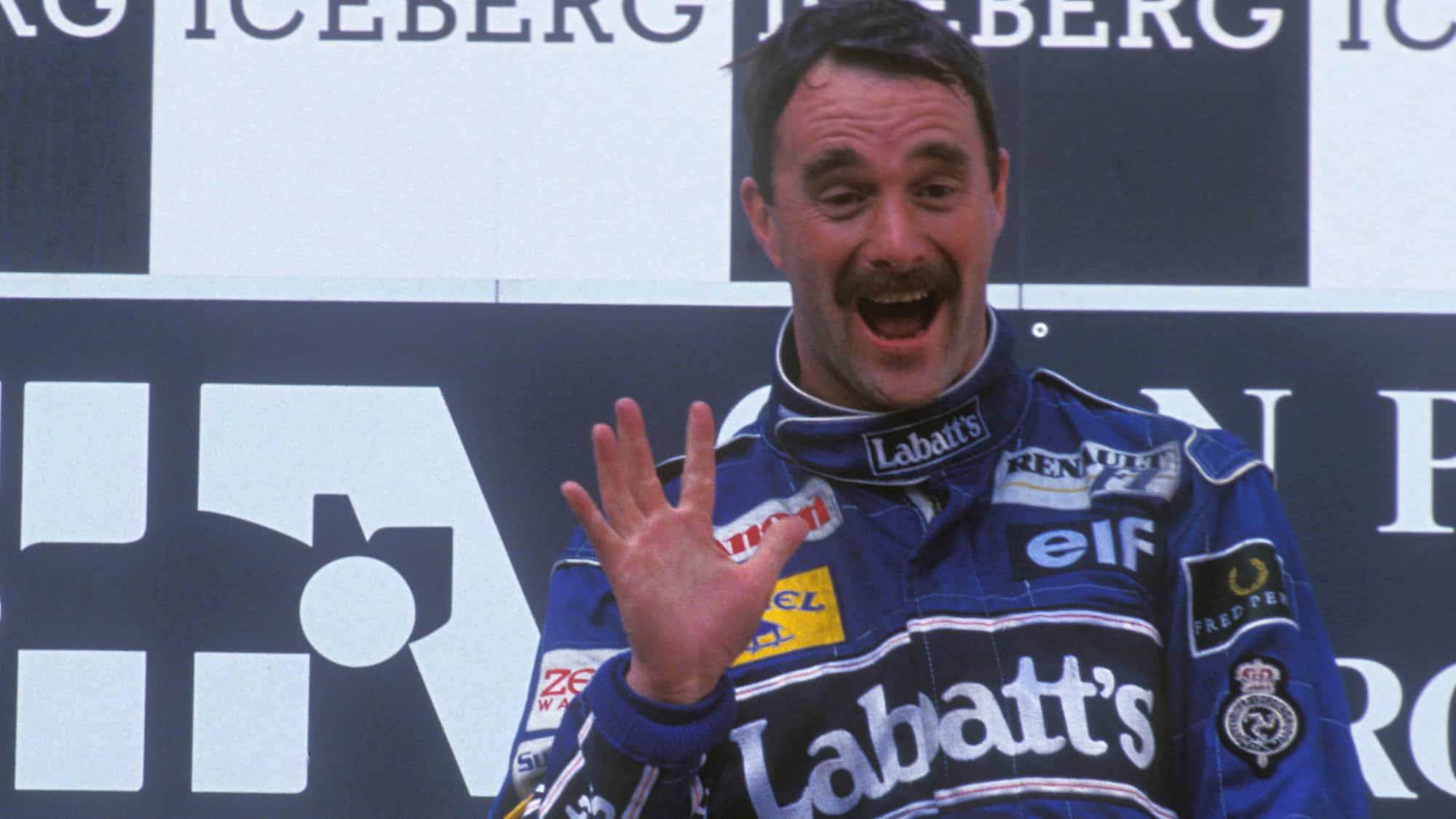 Nigel Mansell, Imola 1992