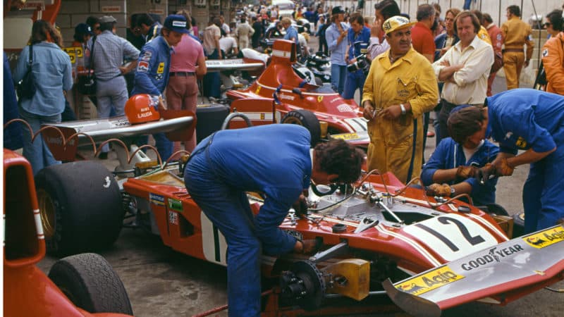 Niki Lauda 1974 Ferrari Dutch GP a