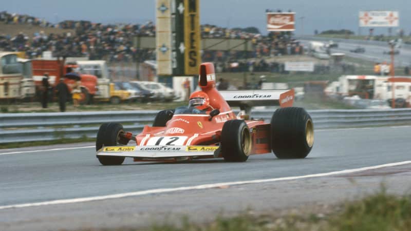 Niki Lauda 1974 Ferrari SPanish GP