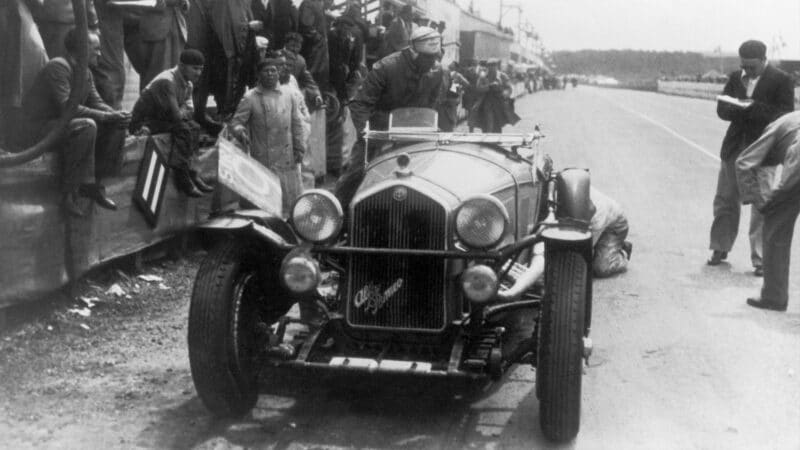 Nuvolari Le Mans 1933 Alfa Romeo