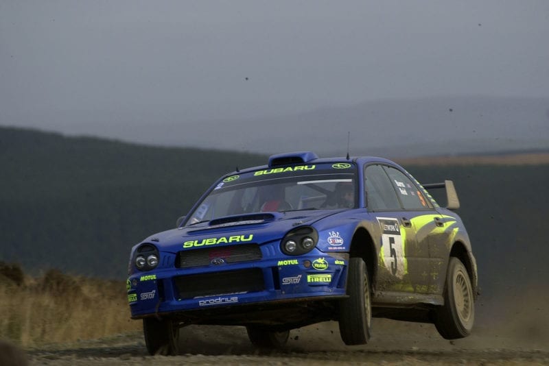 Richard Burns Subaru Impreza 2001 Rally GB
