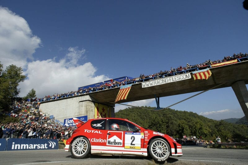 Richard Burns Peugeot 206 Rally de Catalunya
