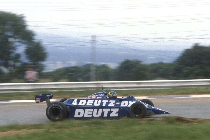 Desiré Wilson Tyrrell 1981 Kyalami South African Grand Prix