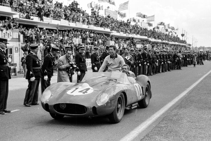 Olivier Gendebien and Phil Hill at the 1958 Le Mans 24 Hours