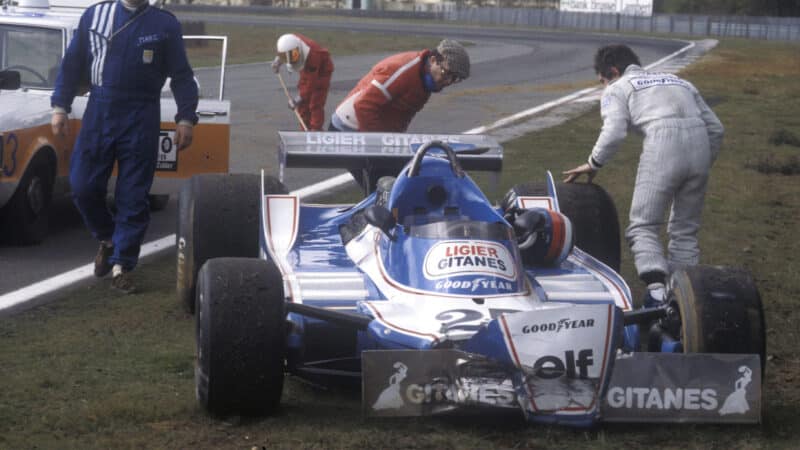 Patrick Depailler Ligier 1979 Belgian GP Zolder