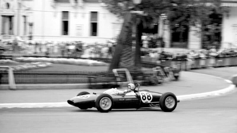 Peter Arundell FJ Monaco 1962 Lotus 22