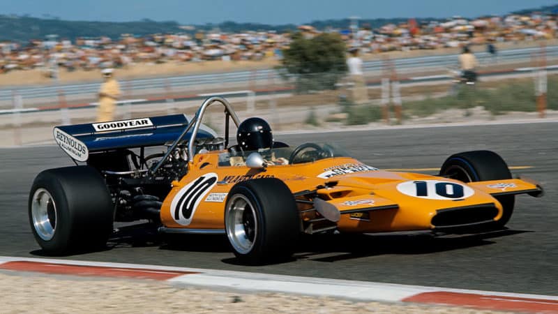 Peter Gethin 1970 French GP McLaren