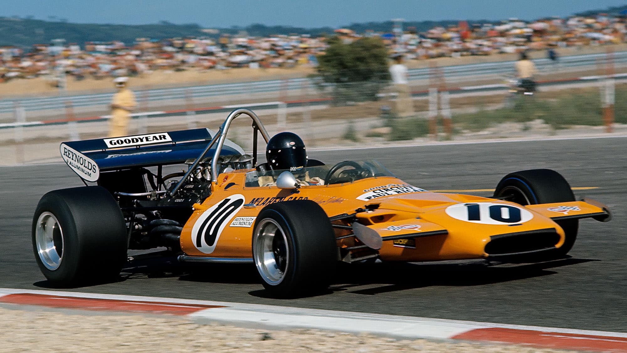 Peter Gethin 1970 French GP McLaren