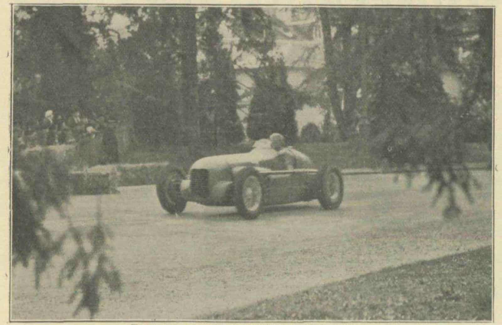 Philippe Etancelin in 1936 Pau Grand Prix