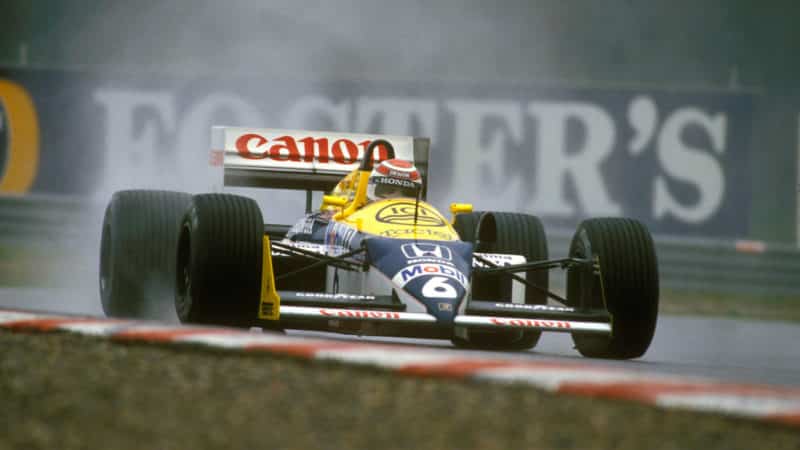 Piquet secured title in '87