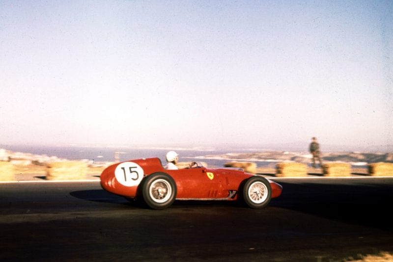 Phil Hill in his Ferrari Dino 246